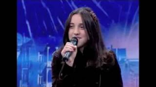 Nutsa Buzaladze Georgias Got Talent 13 year old singer [upl. by Charyl]