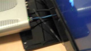 watch att uverse without running an ethernet cable through the walls using an old wireless router [upl. by Yahc]