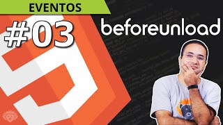 Evento beforeunload do HTML 5 [upl. by Edurtreg773]