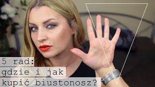 JAK KUPIĆ BIUSTONOSZ 5 rad ❤ Mariolki w Intimissimi  sklepy online ❤ ThePinkRook [upl. by Nohsyt487]