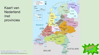 Provincies van Nederland [upl. by Akiret]