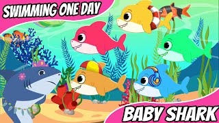 Five Little Baby Shark  Part 6  Little Fish Tales  babyshark fish shorts [upl. by Nairred590]