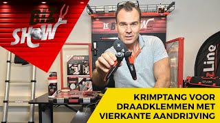 Krimptang voor adereindhulzen  BizShow vlog 014 [upl. by Airenahs994]