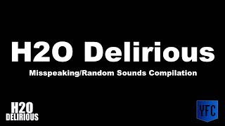 H2O DELIRIOUS Misspeaking and Random Sounds Compilation  Best of H2O Delirious [upl. by Calder]