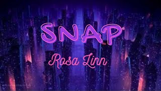 Rosa Linn  SNAP Lyrics [upl. by Gabbert129]