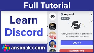 Discord Basics Beginners Guide to Getting Started with Voice amp Text Chat [upl. by Corinna]