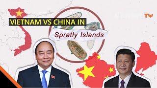 Vietnam VS China in Spratly Islands [upl. by Ebocaj]