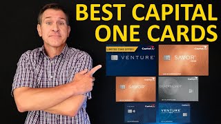 BEST Capital One Credit Cards 2021  Ranking Savor Venture Quicksilver amp more [upl. by Arlo]