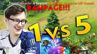 Miracle 1 vs 5 RAMPAGE — Liquid vs FWG [upl. by Haland51]