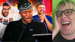 AMERICAN REACTS TO THE ROAST OF THE SIDEMEN 2 [upl. by Ihp]