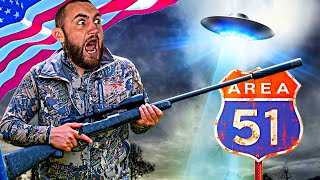 Hunting For Aliens At Area 51 [upl. by Roane]