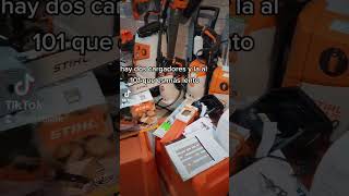 ¡Nueva motosierra a bateria Stihl MSA120c ion litio Mirá las principales características nogalpark [upl. by Orpheus]