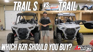 2021 Polaris RZR Trail vs RZR Trail S Comparison amp Review [upl. by Bamford24]