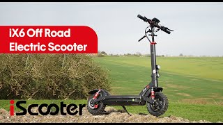 Introducing the iX6 1000W Off Road Electric Scooter iScooters latest escooters [upl. by Drawyah]