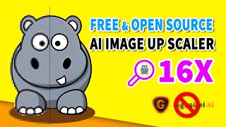 RealESRGAN AI Image Upscaler  Free amp Open Source [upl. by Einolem]