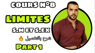 🔥 Limites🔥 1 Bac SM amp SEx Cours amp exercices Part 1✔️ [upl. by Gustav]