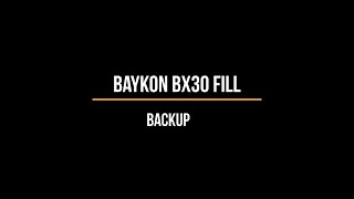 Baykon BX30 Fill  Backup Restore and Upgrade [upl. by Aseena24]