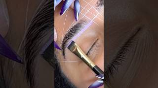 BROW MAPPING 🧵 📐 brows browmapping browlamination [upl. by Millman634]