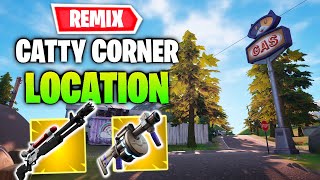 NEW Catty Corner Location Gameplay  Fortnite Chapter 2 Remix [upl. by Loginov]