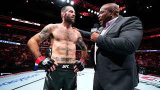 Matt Brown Octagon Interview  UFC Charlotte [upl. by Hgielek]