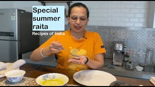 Special summer raita recipe [upl. by Marsden709]