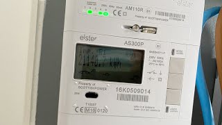 How to read Elster AS300P AM110R electricity meter [upl. by Perreault]