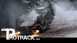 Jännerrallye CRASH Martin Roßgatterer  By ProTrack Media [upl. by Lindberg]