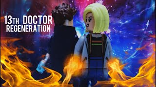 Thirteenth Doctor Regenerates  Jodie Whittaker to David Tennant  Doctor Who Brickfilm Concept [upl. by Picardi]