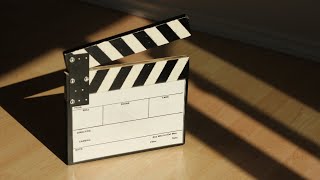 DIY clapper board How to Make one [upl. by Nogras]