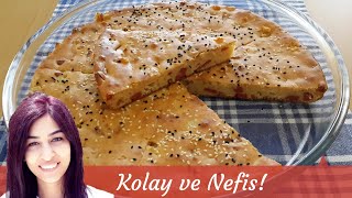 BÖREK TADINDA KAHVALTILIK Salamlı ve Peynirli Tuzlu Kek Tarifi  Nasıl Yapılır [upl. by Anerres]