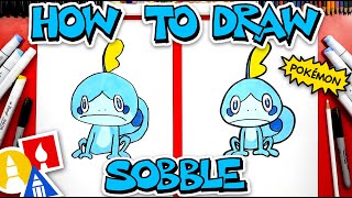 How To Draw Sobble Pokémon From Sword And Shield [upl. by Dion]