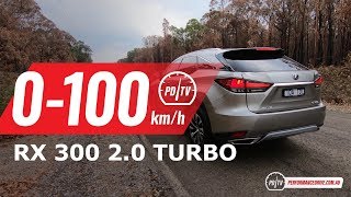 2020 Lexus RX 300 0100kmh amp engine sound [upl. by Arral659]