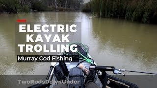 Electric Kayak Adventures  Trolling for Murray Cod on the Edwards River [upl. by Alaaj59]