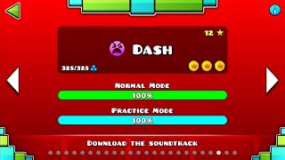 quotDashquot 100 All Coins  Geometry Dash 22 [upl. by Mendes]