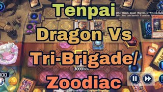 Tenpai Dragon Vs TriBrigadeZoodiac  YuGiOh Master Duel [upl. by Diarmid699]