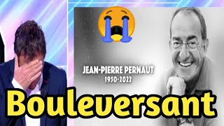 Mort de JeanPierre Pernaut  Bernard Montiel en larmes et anéantis par sa disparition [upl. by Atiuqihs]