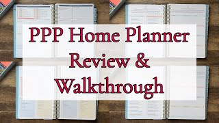 PASSIONATE PENNY PINCHER HOME PLANNER REVIEW amp WALKTHROUGH [upl. by Onnem]