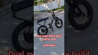 Dual motor Ebike build coming soon electricbike ebike diy surron talaria bike enduro super73 [upl. by Elahcim]