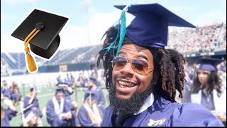 From Juco To D1 College Graduate🎓🎉  Graduation Vlog [upl. by Hsakiv]