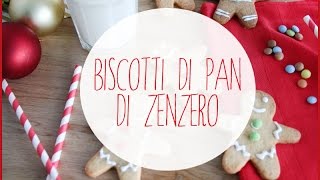 Biscotti di Pan di Zenzero Gingerbread  Video Ricetta PetitChefit [upl. by Rasla]