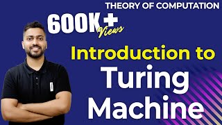 Lec56 Introduction to Turing Machine and its Definition in Hindi  TOC [upl. by Nohsreg721]