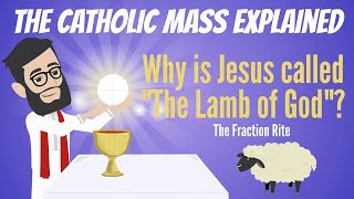 Why is Jesus Called the Lamb of God  Fraction Rite  Catholic Mass Explained [upl. by Retsila]