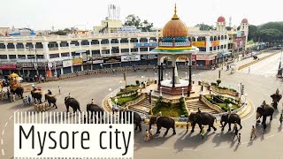 Mysore City  The Cleanest City Of INDIA [upl. by Hallagan]