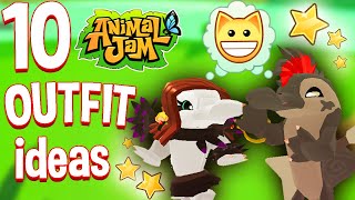 10 ANIMAL JAM OUTFIT IDEAS  PLATYPUS AJPW [upl. by Ameen]