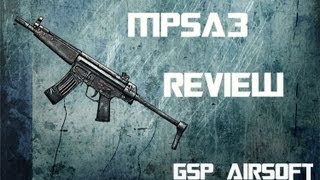 MP5A3 Softair DualPower GSP Airsoft GERMAN HD [upl. by Fredrick]