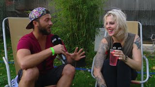 Brody Dalle  Crazy Interview in Switzerland [upl. by Beyer447]