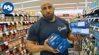 Budget Grocery Shopping w Pro Bodybuilders  Fouad Abiads OG Grocery Hauls [upl. by Prendergast]