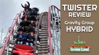 Twister Review  Size Doesnt Matter  Gravity Group Wooden Hybrid  Gröna Lund [upl. by Toft]