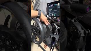 Thrustmaster calibration test You can hear the belts gt7 automobile granturismo7 racing [upl. by Ennayr]