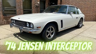 1974 Jensen Interceptor III  440  SOLD [upl. by Lalaj]